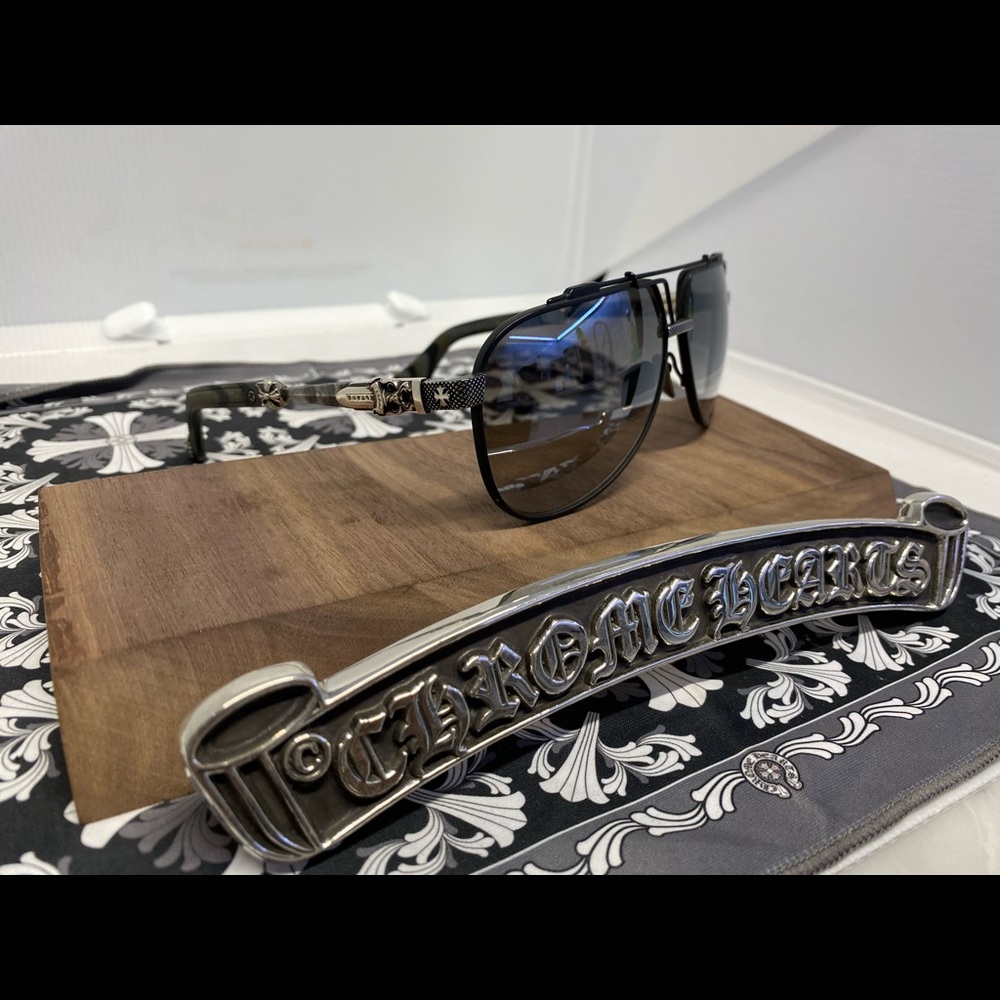 Chrome Hearts “Blade Hummer 3” MBK/Camo Green